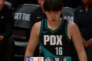 杨来了！杨瀚森被连续DNP六场后 本场次节8分10秒披挂上阵！