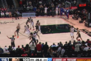 小爆一下！克雷伊奇不讲理出手不受影响 连珠炮三分两连击