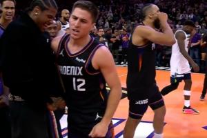 最后1分钟领先8分后连续失误！华子关键2罚不中 吉莱斯皮跳投绝杀