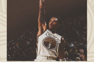 值得好好培养！勇士发布赢球海报 定格56号秀理查德投篮瞬间