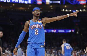 雷霆首发：亚历山大带病出战 搭档华莱士、多特、霍姆格伦、哈滕