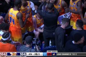 这TM新秀？克尼佩尔绕掩护 断节奏绝平三分轰进 拖入加时！