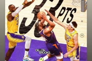 照片有深意啊！狄龙赛后追着杀：转发詹姆斯当自己背景板的照片