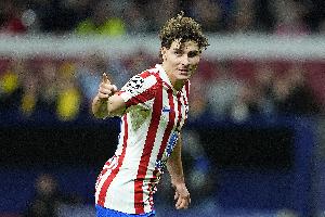 每体：巴萨将持续关注马竞前锋阿尔瓦雷斯，希望未来有机会引进