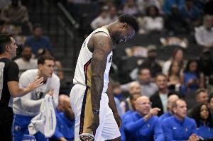 脆！锡安本季已遭遇三种不同伤病 出勤率不足一半