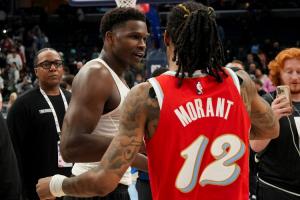 合同还剩3年1.265亿！名记：国王和森林狼一直在关注莫兰特的情况