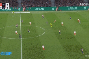 巴埃纳单刀破门，VAR确认后进球有效，巴萨0-1落后马竞