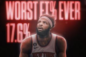 吧友上也行！米切罗本赛季17罚3中&罚球命中率仅17.6%史上最差！