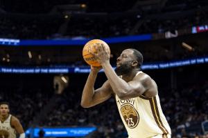 下半场TJD首发！追梦右脚受伤退出今日比赛 本场3中1得3分3板1帽