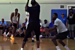 无解干拔大杀招！KD退役之前都无法被防守的顶人投篮！