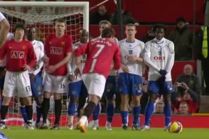 C罗巅峰电梯球堪称无解！弗格森：这球不可能有门将能扑出！