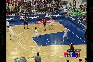 03年亚锦赛决赛30分15板5盖帽打爆韩国！姚明国家队最强一战？