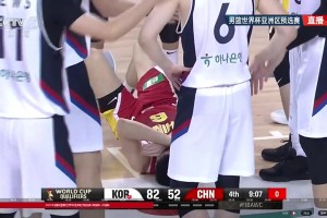 今天是中国队表现最出色的！程帅澎突破崴脚，被队友搀扶回替补席