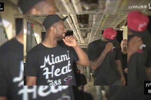 相逢一笑泯恩仇！名场面：韦德就当年“咳嗽”事件向德克道歉！