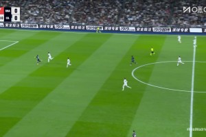 又伤了啊！米利唐回防破坏对手单刀，自己也拉伤被吕迪格换下